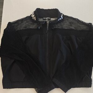 Karl Lagerfeld Black Bomber Jacket
